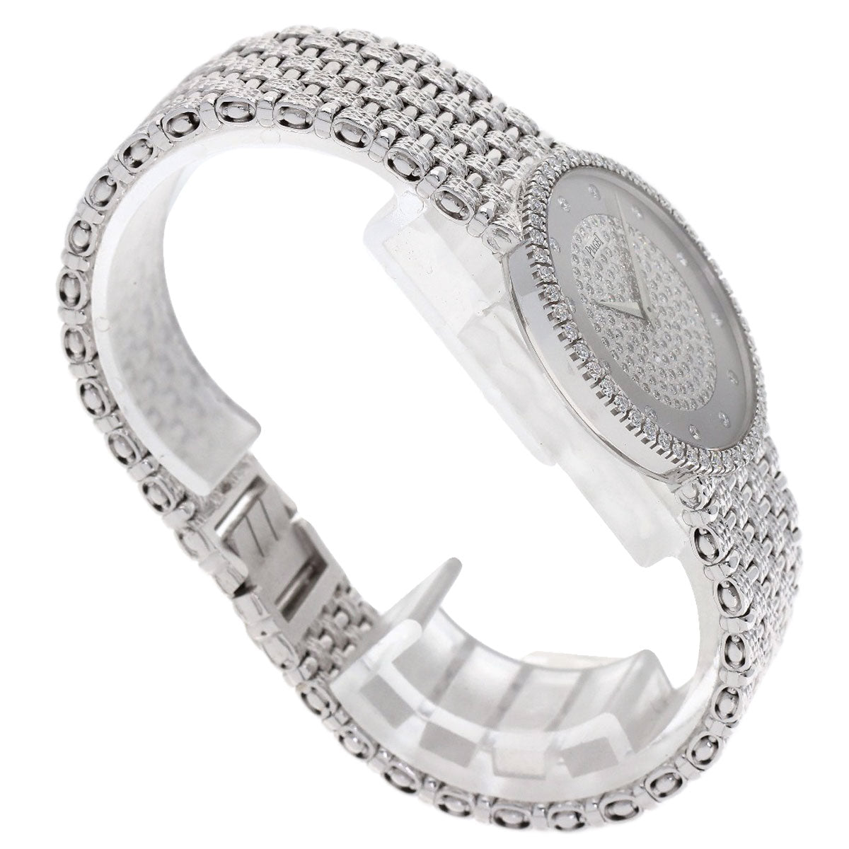 PIAGET Tradition 12P Diamond Watches 9066D23 K18 White Gold/K18 White Gold mens
