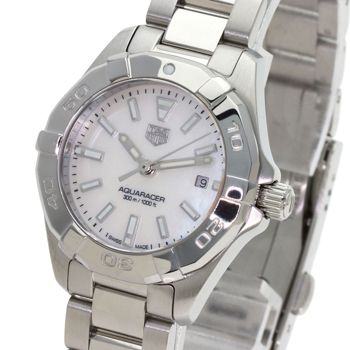 TAG HEUER Aqua racer Watches WBD1411.BA0741 Stainless Steel/Stainless Steel Ladies