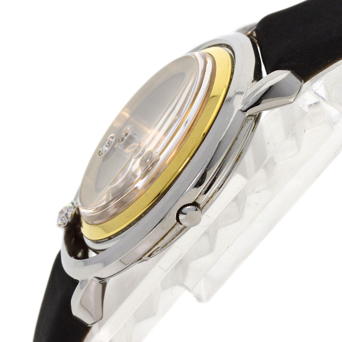 CITIZEN 5P Diamond Watches B036-S112052 Stainless Steel/Leather Ladies