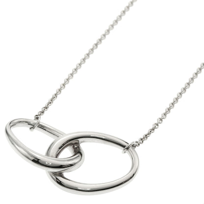 TIFFANY&Co. Double loop Necklace Silver Ladies [Used]