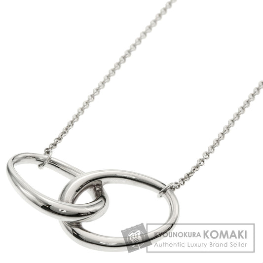 TIFFANY&Co. Double loop Necklace Silver Ladies [Used]