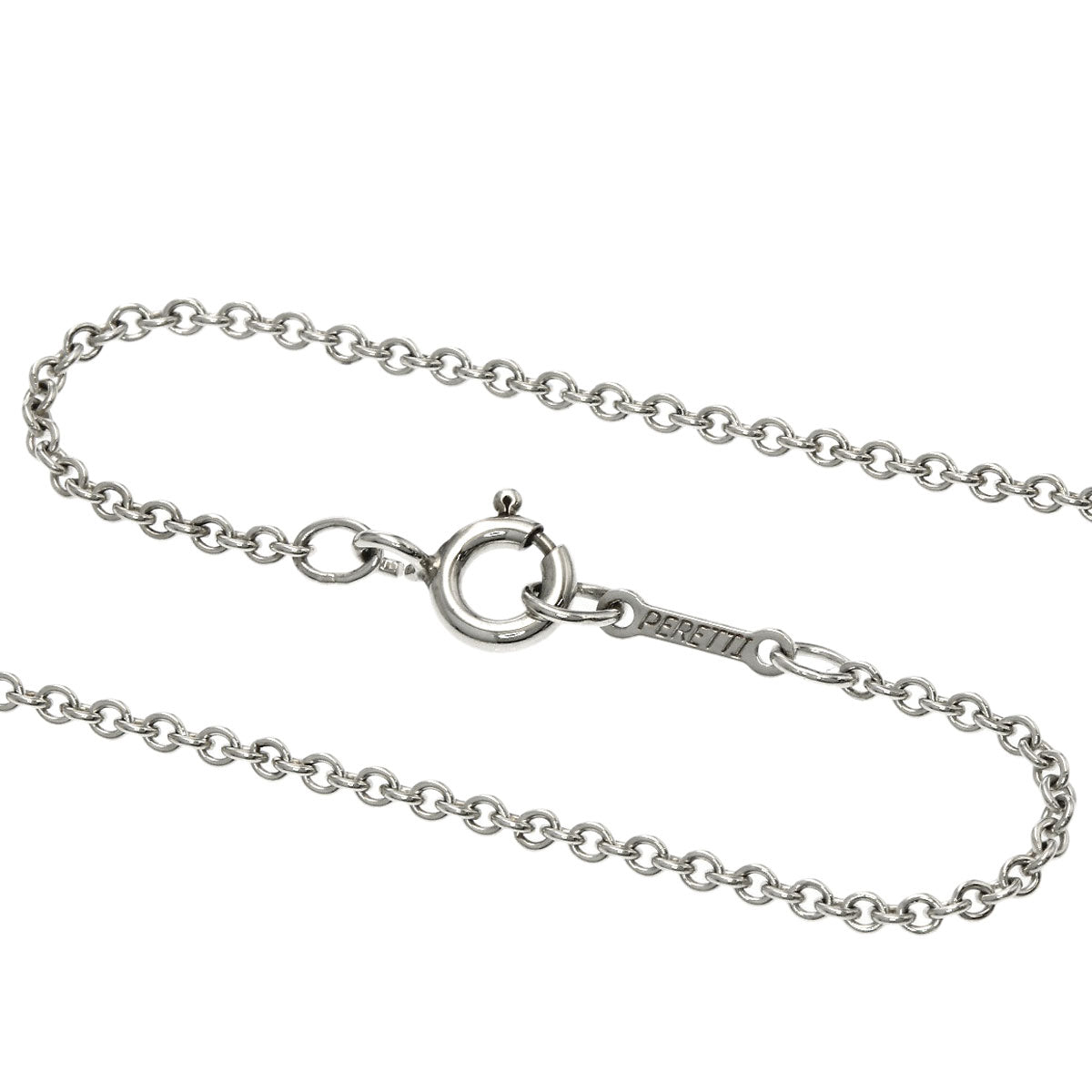 TIFFANY&Co. Double loop Necklace Silver Ladies [Used]
