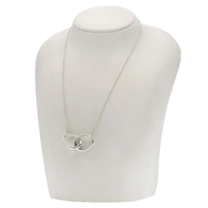 TIFFANY&Co. Double loop Necklace Silver Ladies [Used]