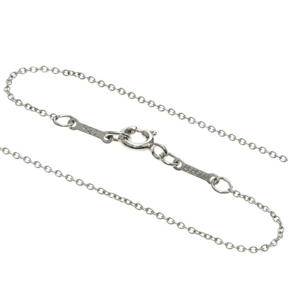 TIFFANY&Co. Open heart Necklace Silver Ladies [Used]