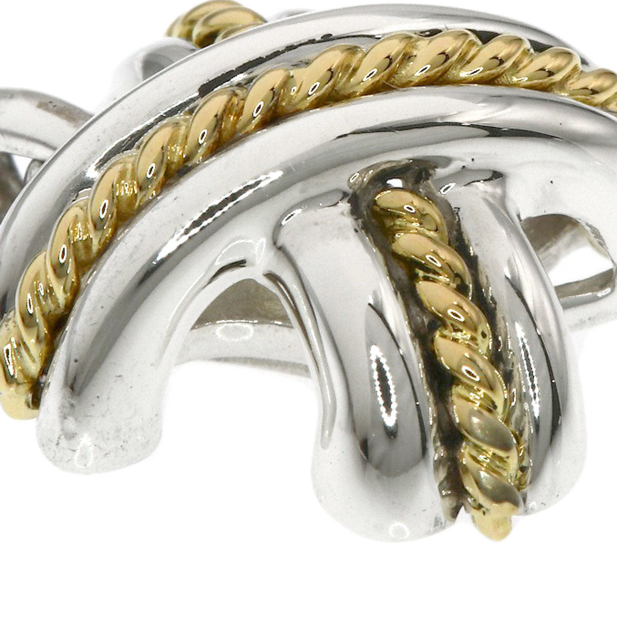 TIFFANY&Co. Signature Pendant top Silver 18K Yellow GoldLadies [Used]