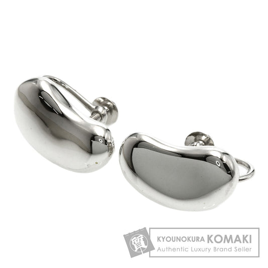 TIFFANY&Co. Bean Earring Silver Ladies [Used]