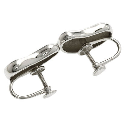 TIFFANY&Co. Bean Earring Silver Ladies [Used]
