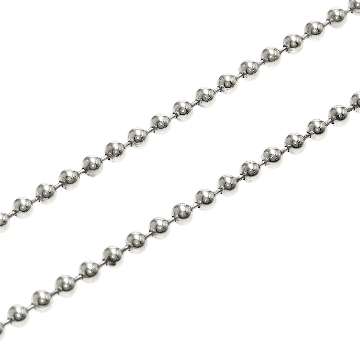 TIFFANY&Co. Ball Chain 34.3" Necklace Silver Ladies [Used]