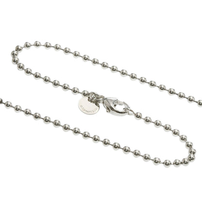 TIFFANY&Co. Ball Chain 34.3" Necklace Silver Ladies [Used]