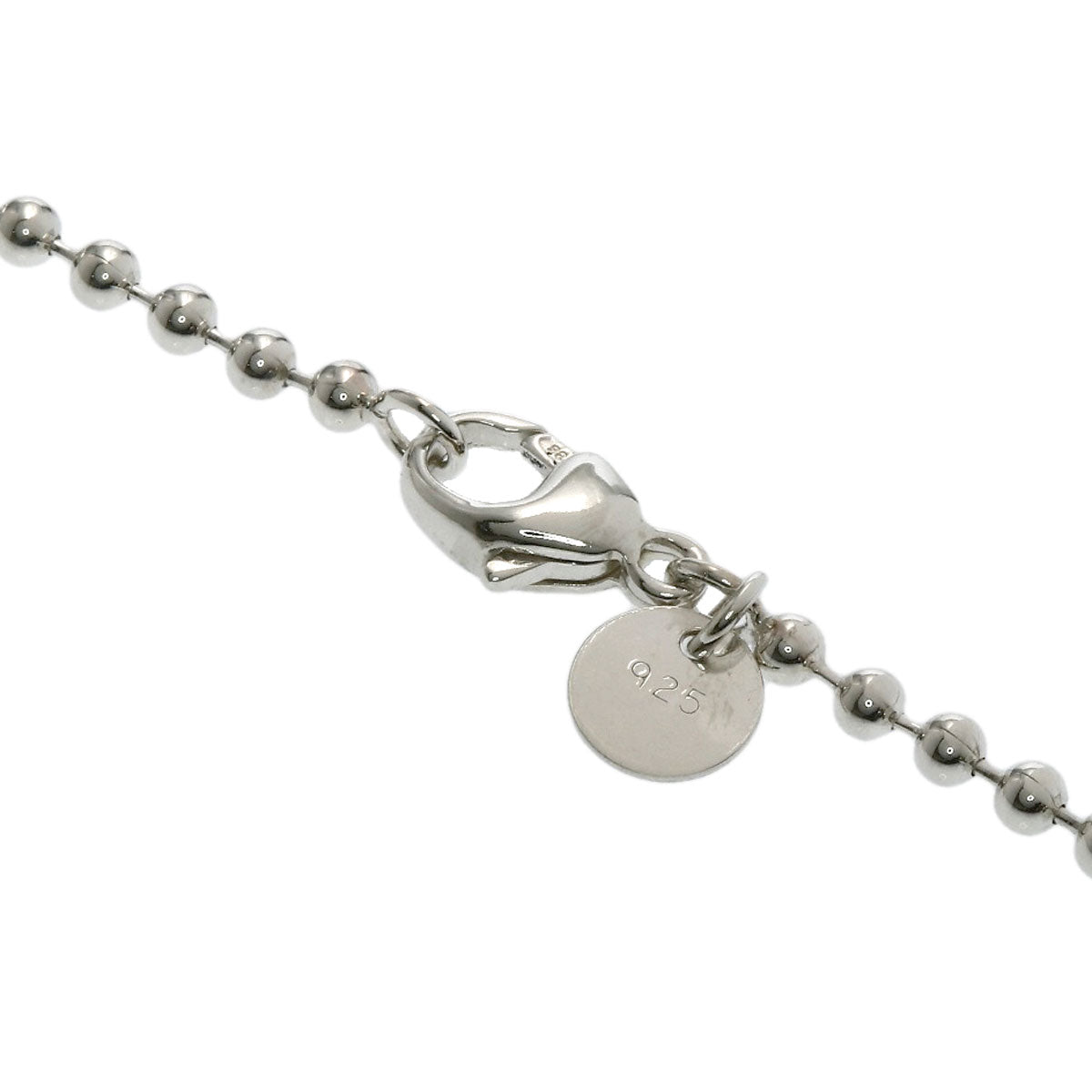 TIFFANY&Co. Ball Chain 34.3" Necklace Silver Ladies [Used]