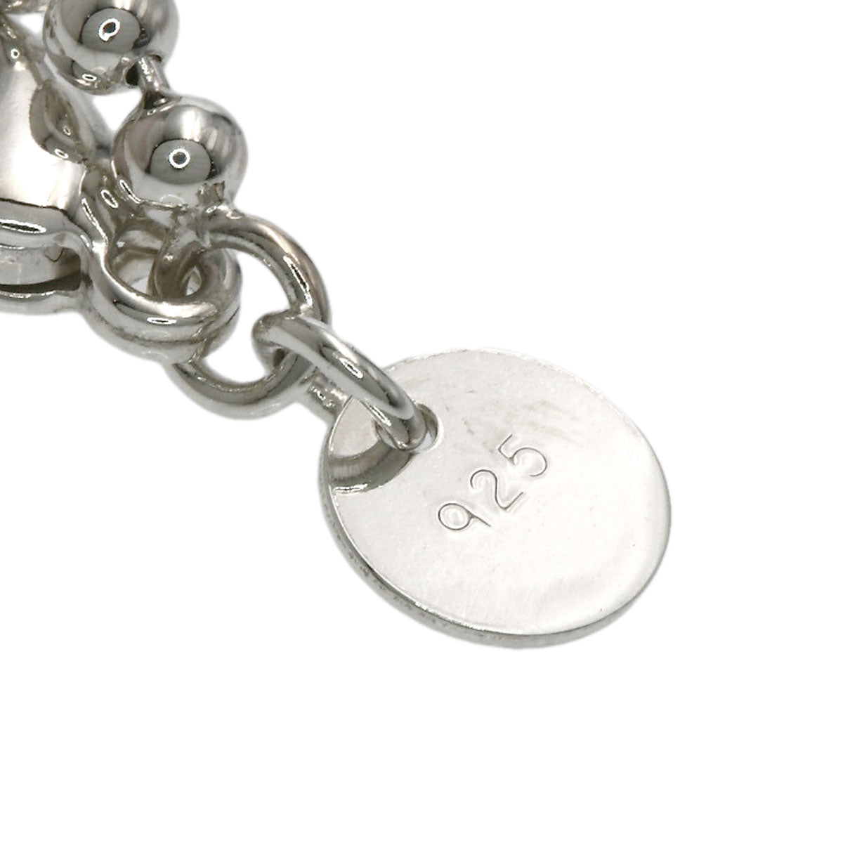 TIFFANY&Co. Ball Chain 34.3" Necklace Silver Ladies [Used]