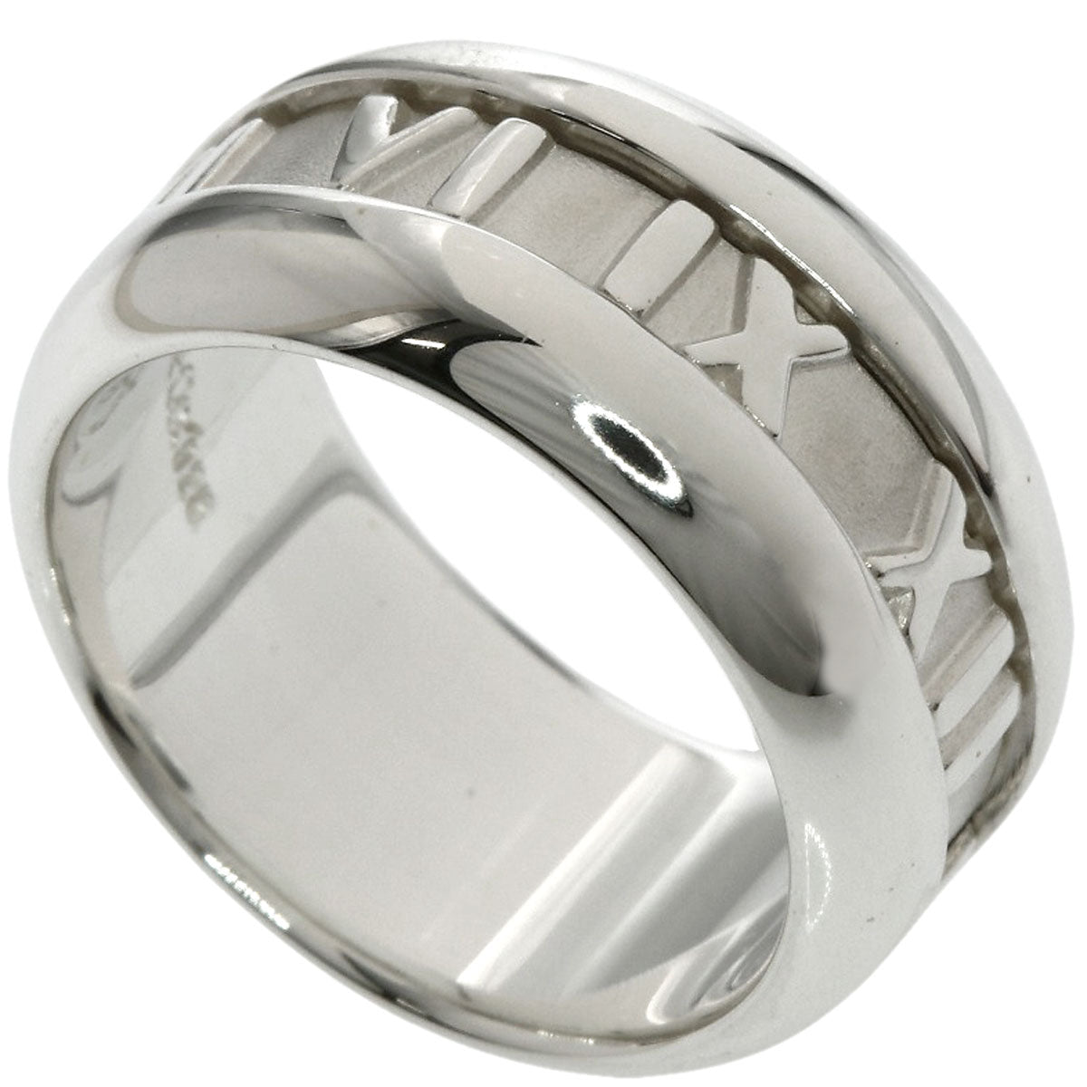 TIFFANY&Co. Atlas Ring Silver Ladies [Used]