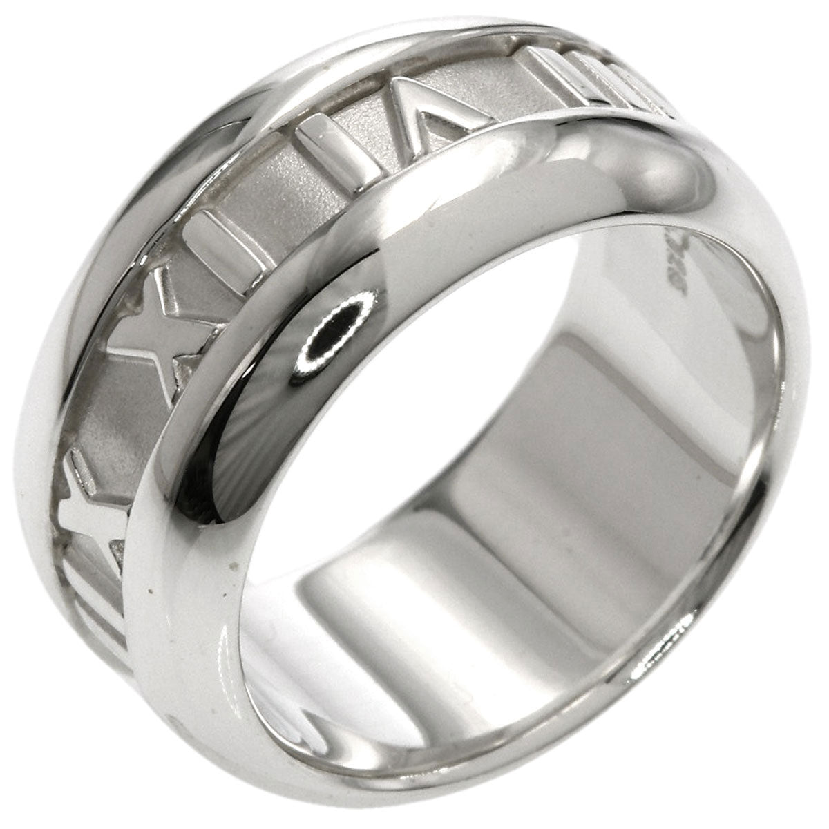 TIFFANY&Co. Atlas Ring Silver Ladies [Used]