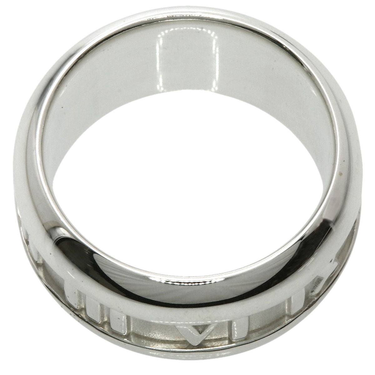 TIFFANY&Co. Atlas Ring Silver Ladies [Used]