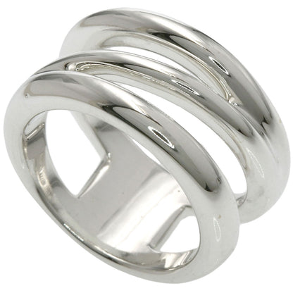TIFFANY&Co. Diagonal Ring Silver Ladies [Used]