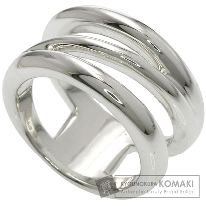 TIFFANY&Co. Diagonal Ring Silver Ladies [Used]