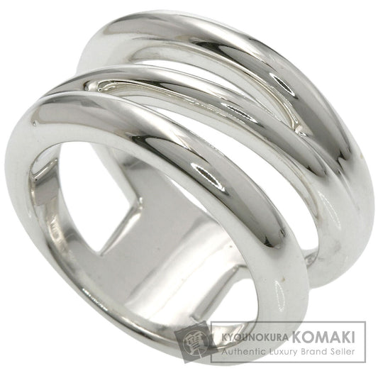 TIFFANY&Co. Diagonal Ring Silver Ladies [Used]
