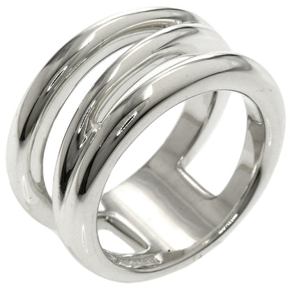TIFFANY&Co. Diagonal Ring Silver Ladies [Used]