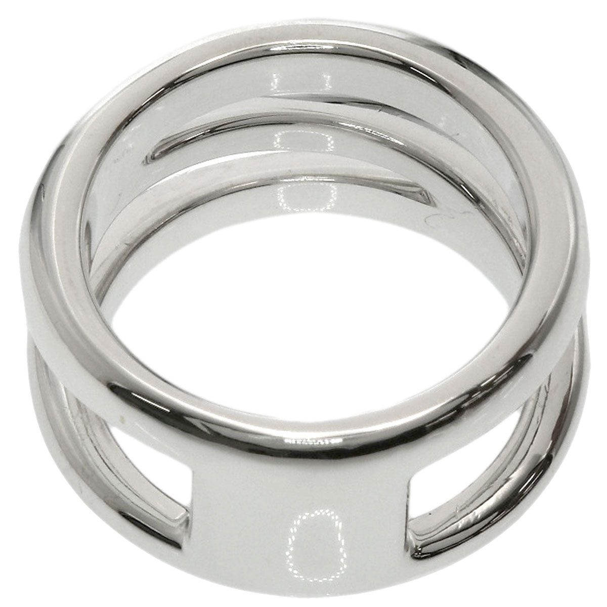 TIFFANY&Co. Diagonal Ring Silver Ladies [Used]
