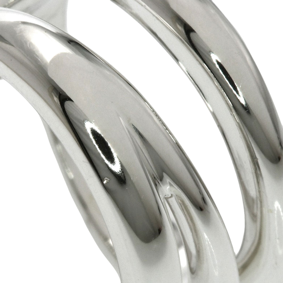 TIFFANY&Co. Diagonal Ring Silver Ladies [Used]