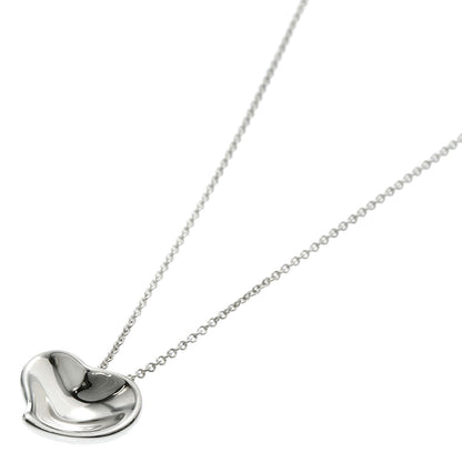 TIFFANY&Co. Full heart Necklace Silver Ladies [Used]