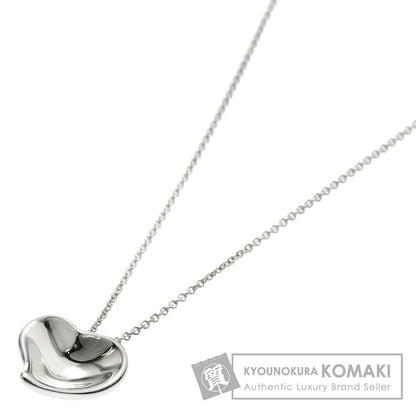 TIFFANY&Co. Full heart Necklace Silver Ladies [Used]