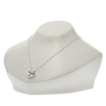 TIFFANY&Co. Full heart Necklace Silver Ladies [Used]