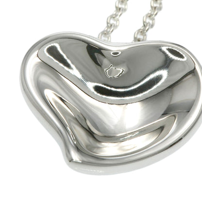 TIFFANY&Co. Full heart Necklace Silver Ladies [Used]
