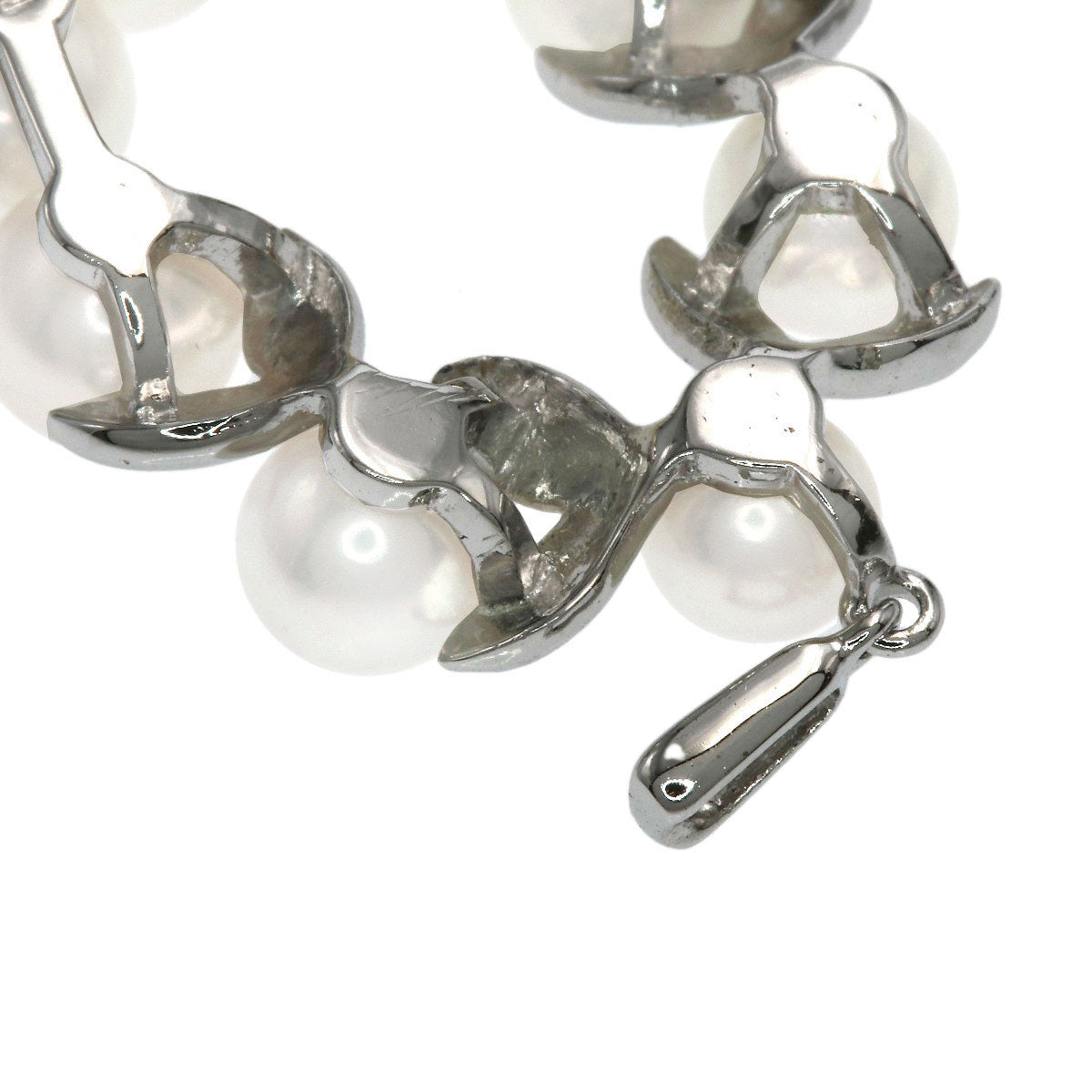 MIKIMOTO Reef Pearl Pearl Pendant top Silver Ladies [Used]