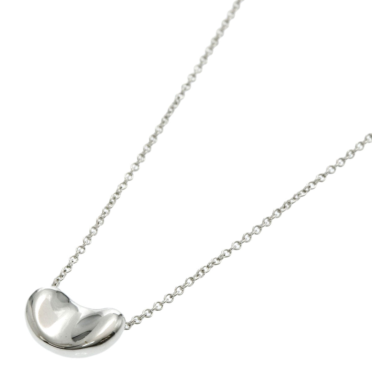 TIFFANY&Co. Bean Necklace Silver Ladies [Used]