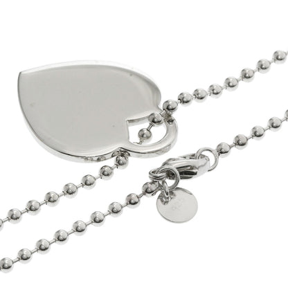 TIFFANY&Co. Return to TIFFANY & Co. Heart tag Necklace Silver Ladies [Used]