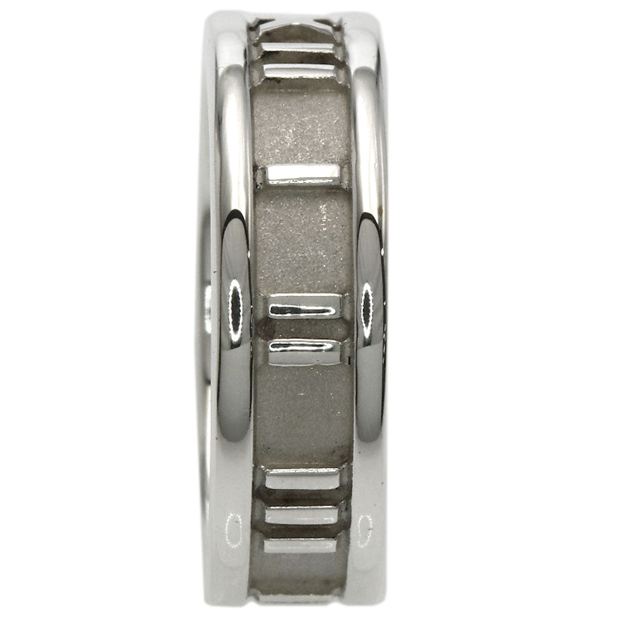 TIFFANY&Co. Atlas Ring Silver Ladies [Used]