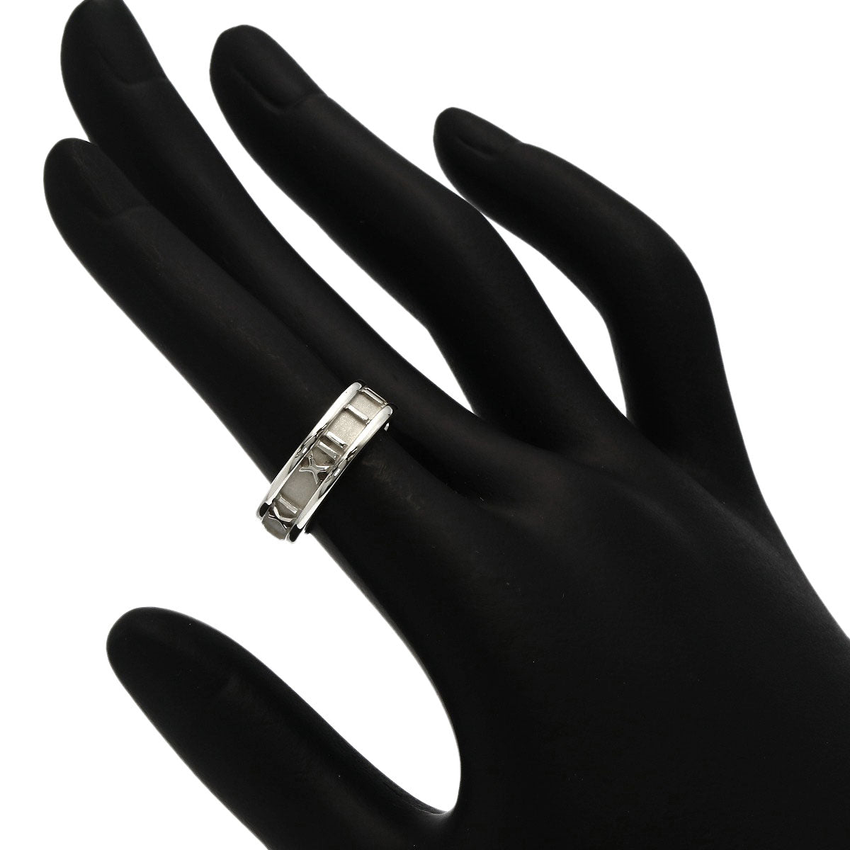 TIFFANY&Co. Atlas Ring Silver Ladies [Used]
