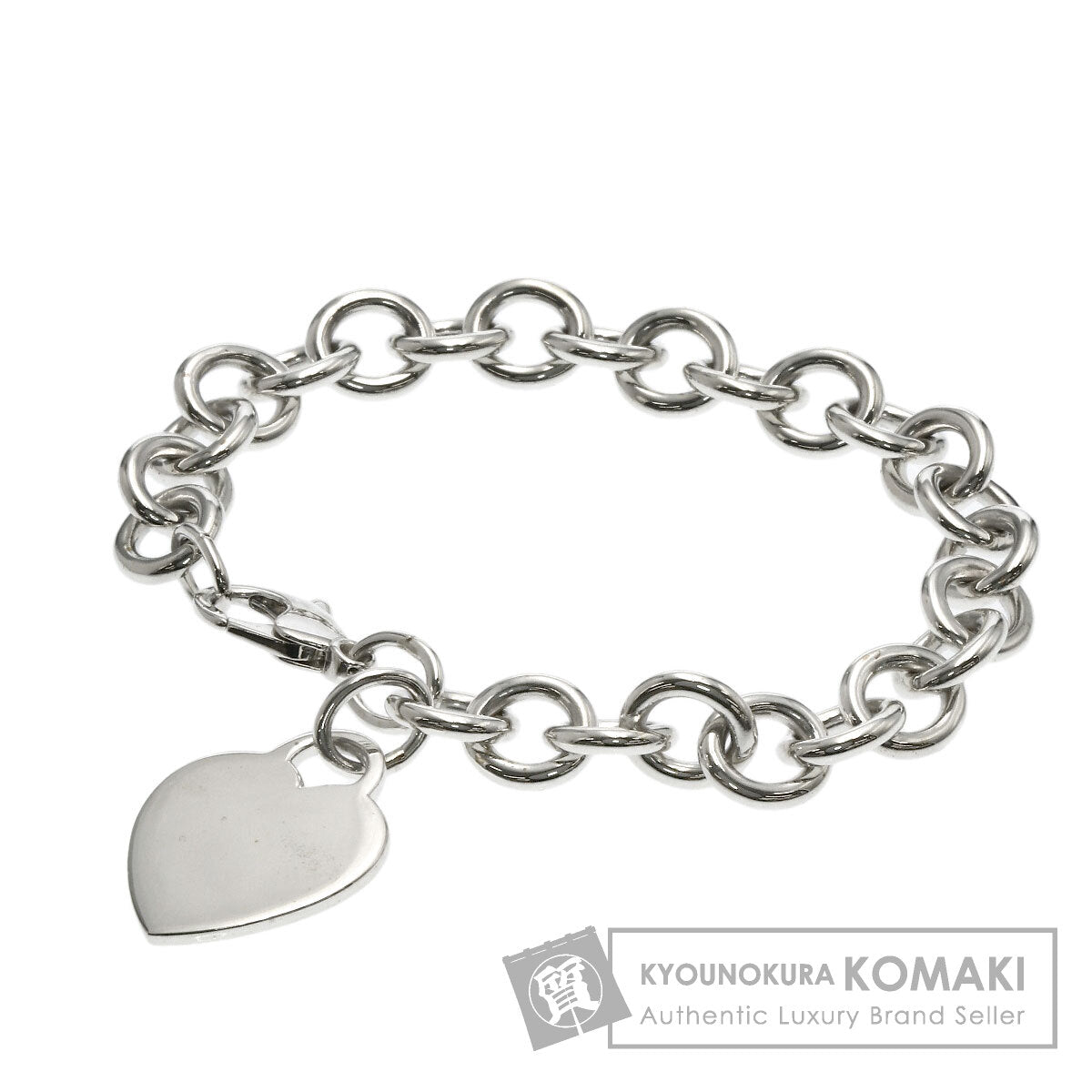 TIFFANY&Co. Return to TIFFANY & Co. Heart tag Bracelet Silver Ladies [Used]