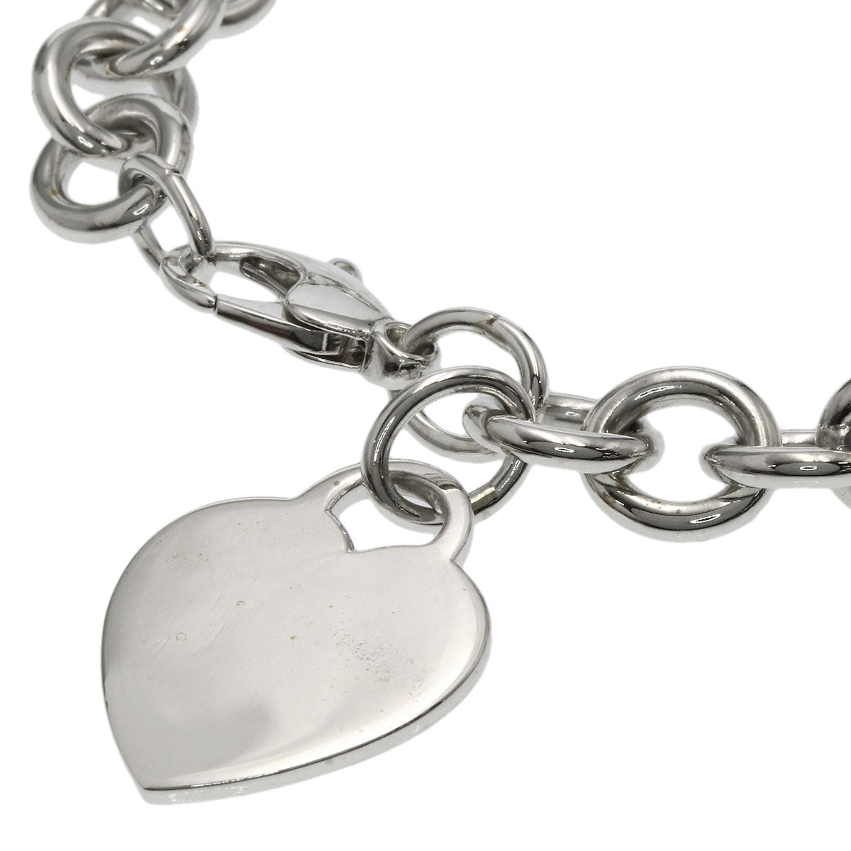 TIFFANY&Co. Return to TIFFANY & Co. Heart tag Bracelet Silver Ladies [Used]