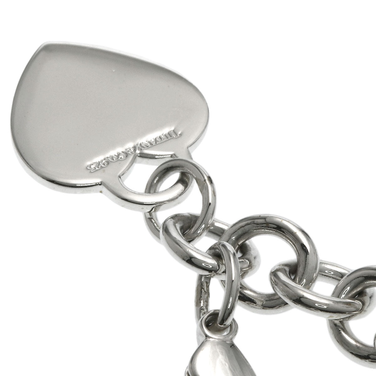 TIFFANY&Co. Return to TIFFANY & Co. Heart tag Bracelet Silver Ladies [Used]