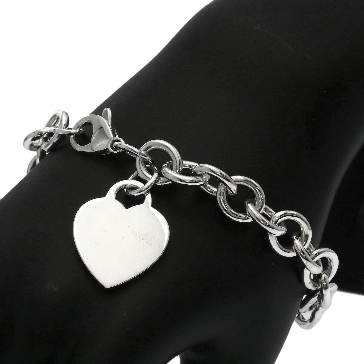 TIFFANY&Co. Return to TIFFANY & Co. Heart tag Bracelet Silver Ladies [Used]