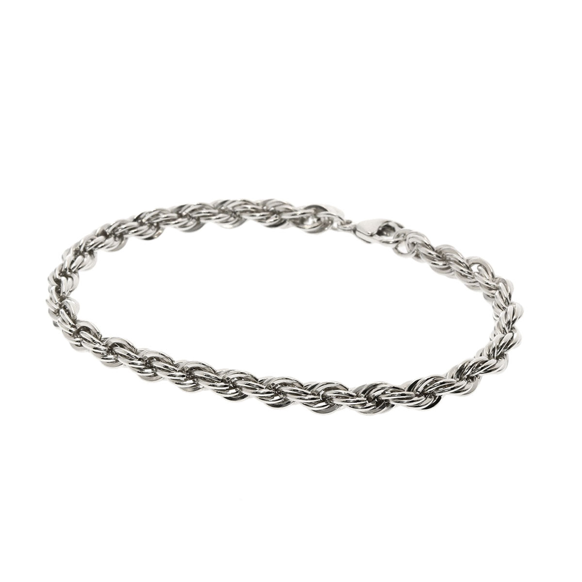 TIFFANY&Co. Twisted rope Bracelet Silver Ladies [Used]