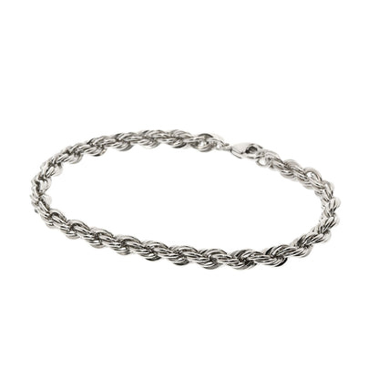 TIFFANY&Co. Twisted rope Bracelet Silver Ladies [Used]