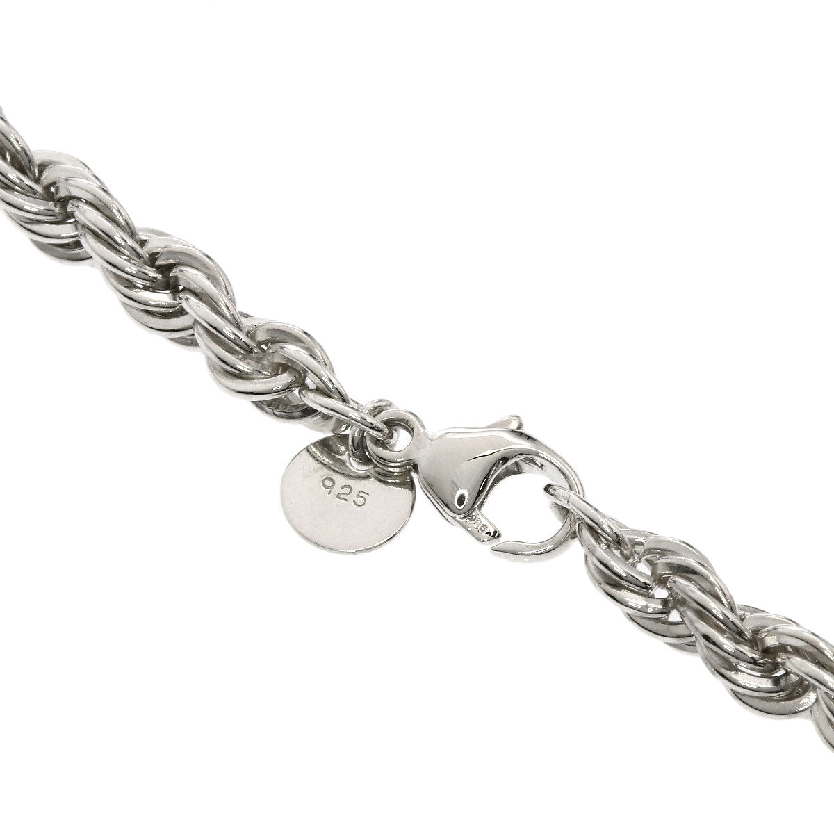 TIFFANY&Co. Twisted rope Bracelet Silver Ladies [Used]