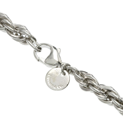 TIFFANY&Co. Twisted rope Bracelet Silver Ladies [Used]
