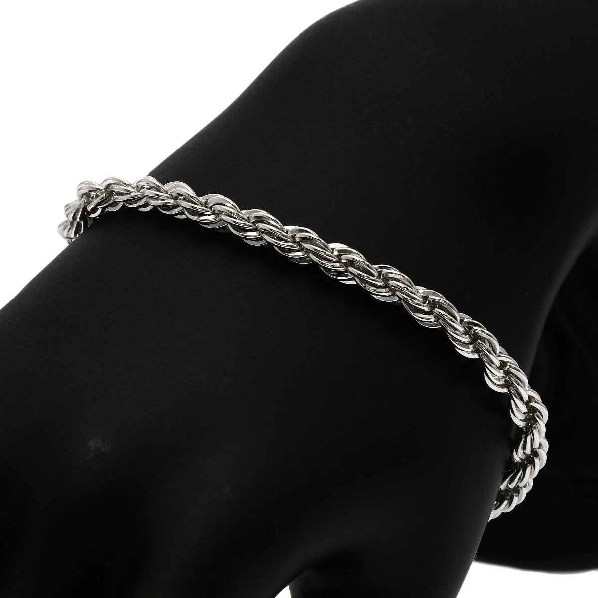 TIFFANY&Co. Twisted rope Bracelet Silver Ladies [Used]