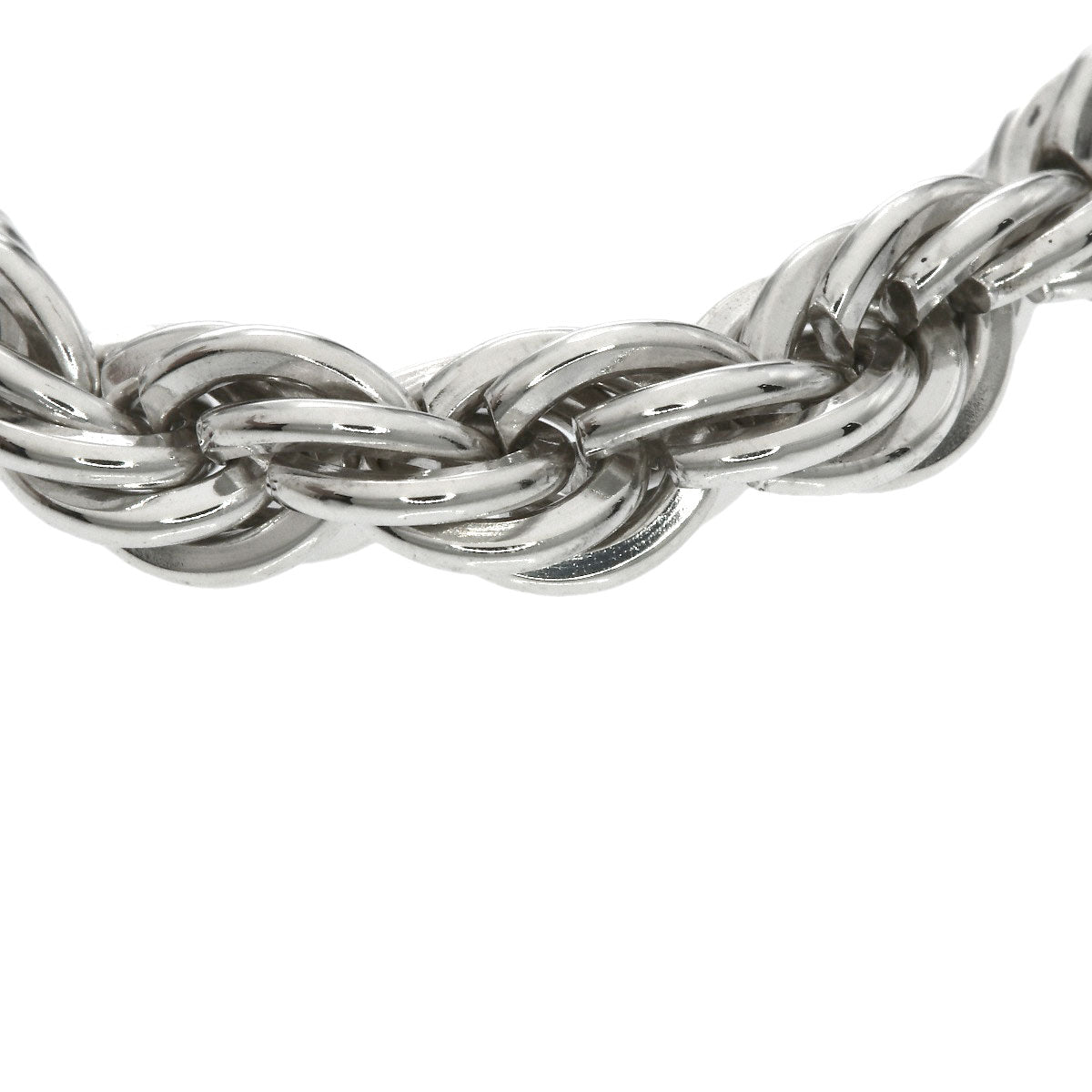 TIFFANY&Co. Twisted rope Bracelet Silver Ladies [Used]