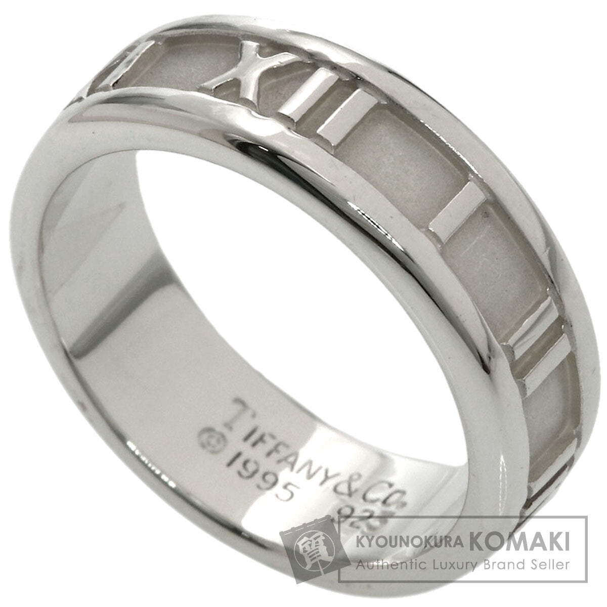 TIFFANY&Co. Atlas Ring Silver Ladies [Used]
