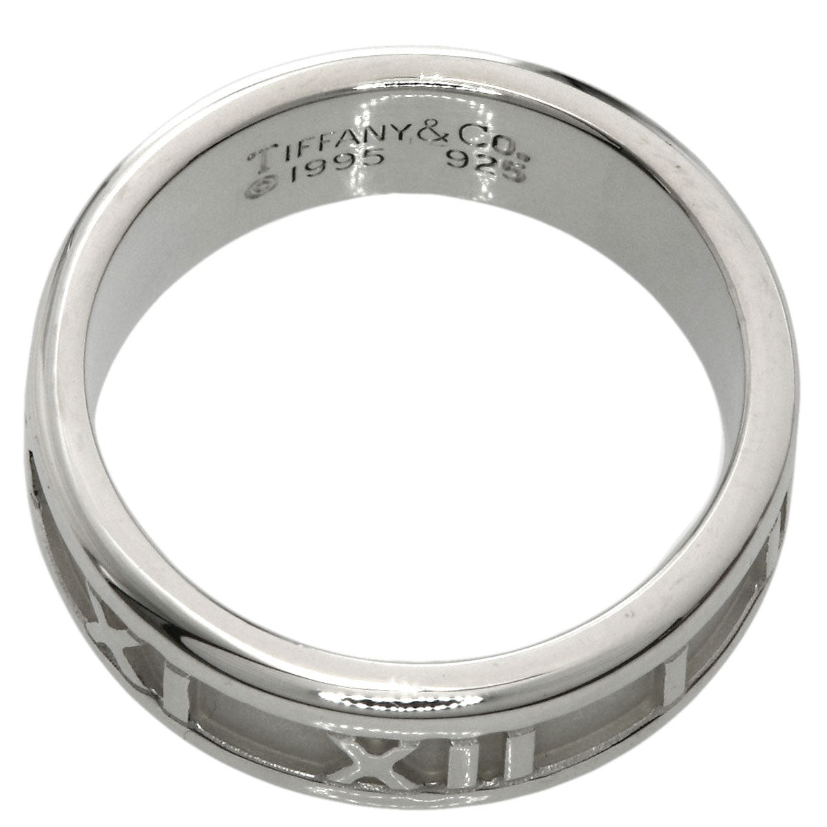 TIFFANY&Co. Atlas Ring Silver Ladies [Used]