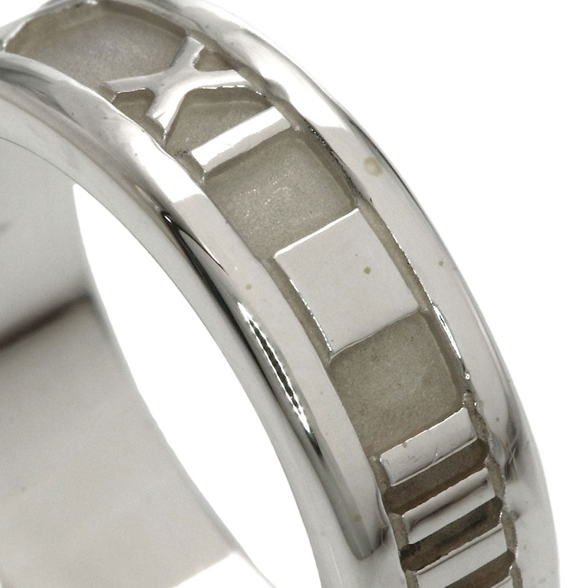 TIFFANY&Co. Atlas Ring Silver Ladies [Used]