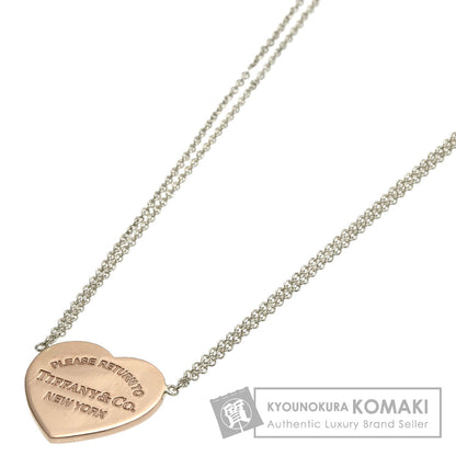 TIFFANY&Co. Return to TIFFANY & Co. Necklace Silver rubed metalLadies [Used]