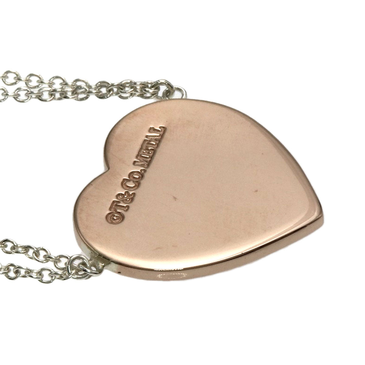 TIFFANY&Co. Return to TIFFANY & Co. Necklace Silver rubed metalLadies [Used]