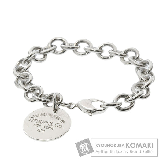 TIFFANY&Co. Return to round tag Bracelet Silver Ladies [Used]