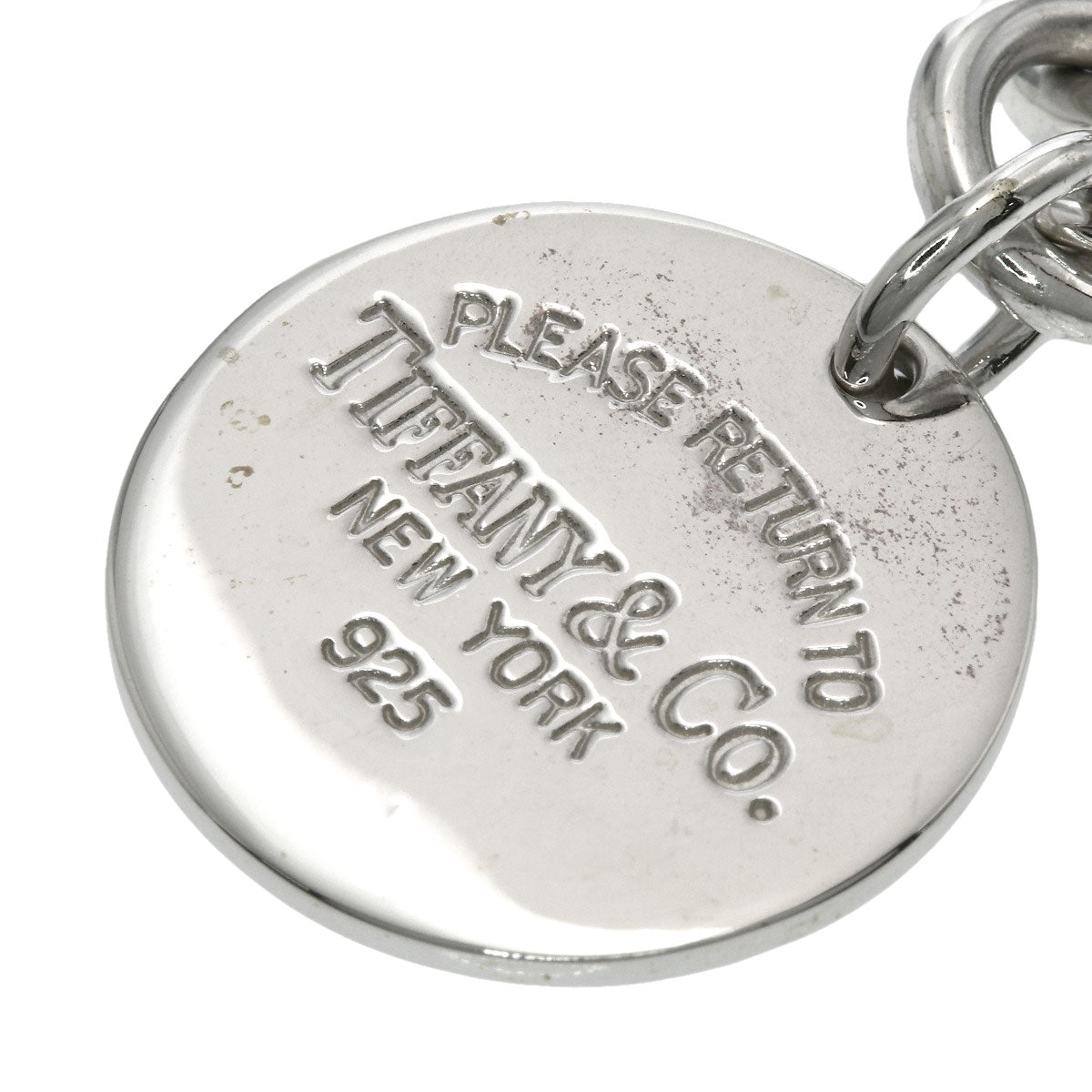 TIFFANY&Co. Return to round tag Bracelet Silver Ladies [Used]